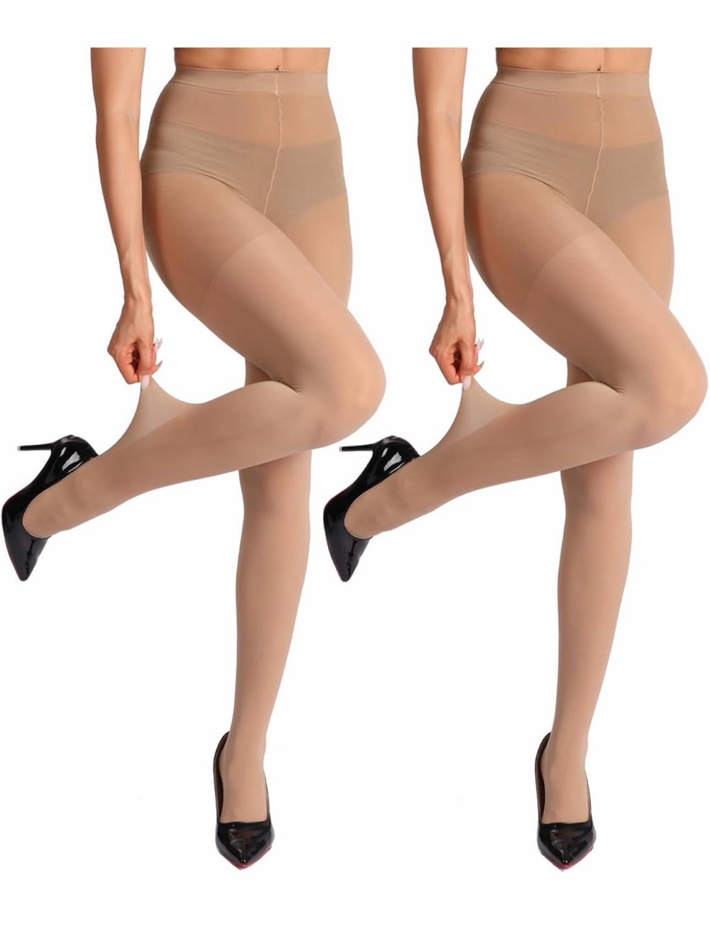 Sheer Tan Nude Women's Tights / Nylons